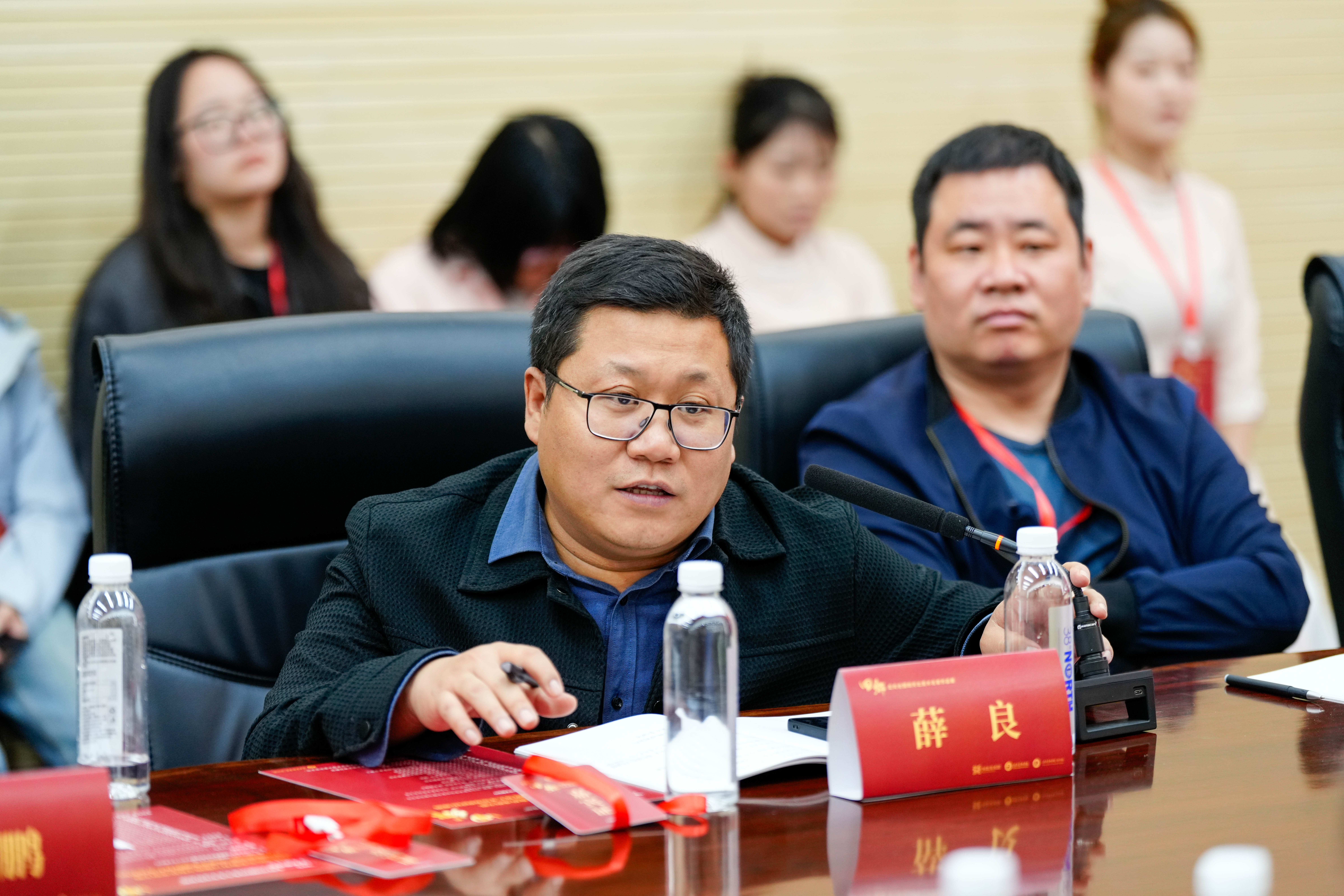 北京画院美术馆负责人薛良发言河北美术馆（河北画院）党总支书记、馆长